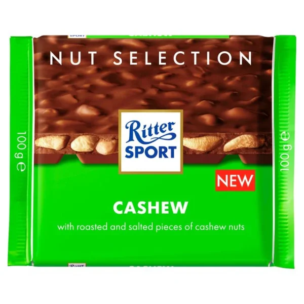 Ritter Sport Nut Perfection Cashew 100g