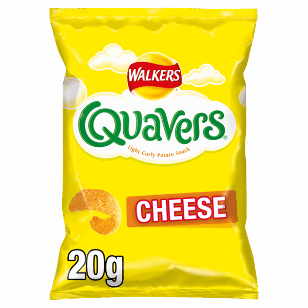 WALKERS QUAVERS 20g Bags (32 PACK)