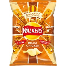 Walkers Roast Chicken 32.5g Bags (32 Pack)