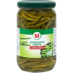 Haricots verts extra-fins U bocal 72cl 345g