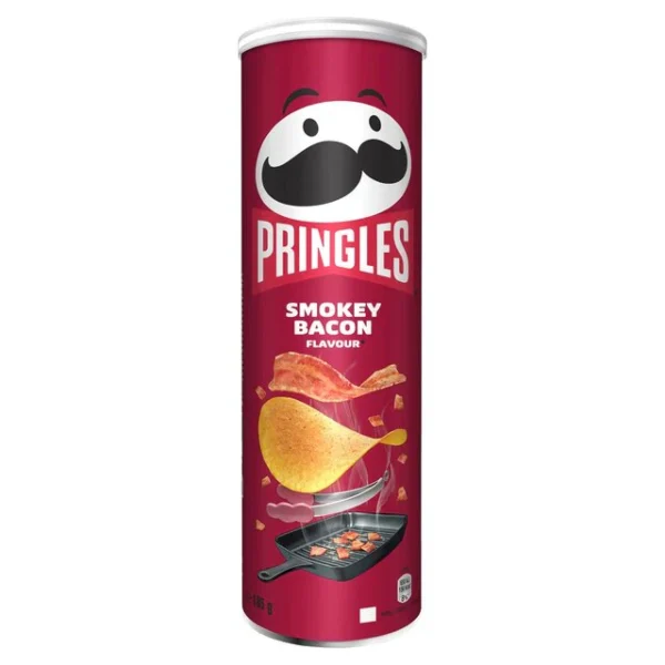 Pringles Smokey Bacon 185g