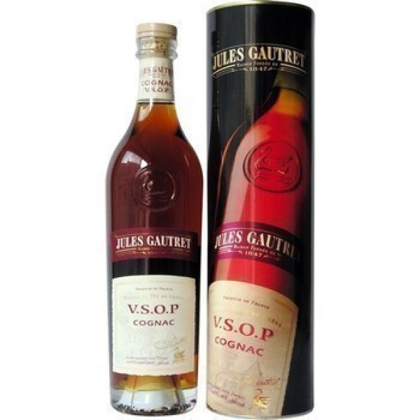 JULES GAUTRET ; Cognac V.S.O.P. 70 cl