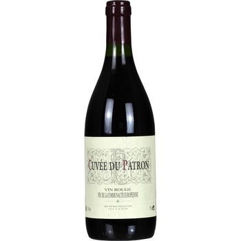Vin de table Cuvée du Patron 12° 75 cl