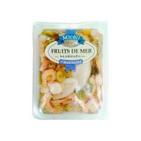 Salade fruits de mer MICELI barquette 200g