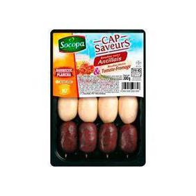 Brochette mini boudin cap saveurs, SOCOPA, 4 pièces, 300g