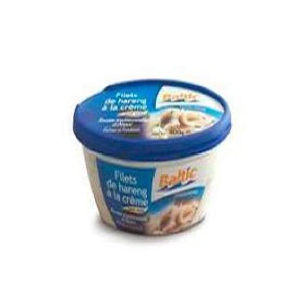 Filets de harengs à la crème BALTIC, 400g