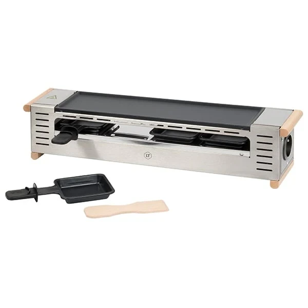 Appareil à raclette 4 poêlons 600 W Louis Tellier
