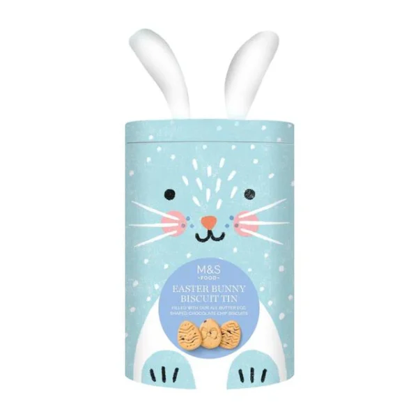 M&S All Butter Shortbread Easter Bunny Tin 230g