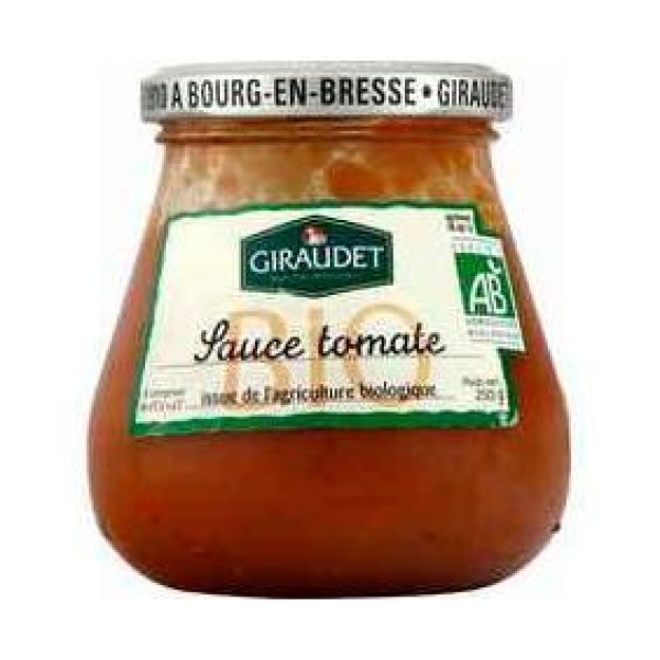 Sauce tomate bio GIRAUDET, 250g