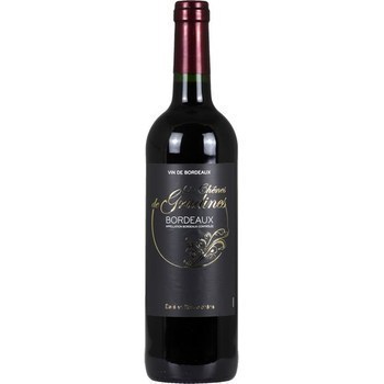 XC ; Bordeaux Les Chênes des Gradines 12° 75 cl