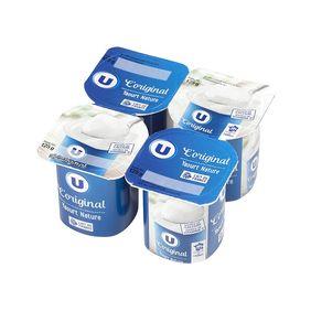Yaourt nature U, 4x125g