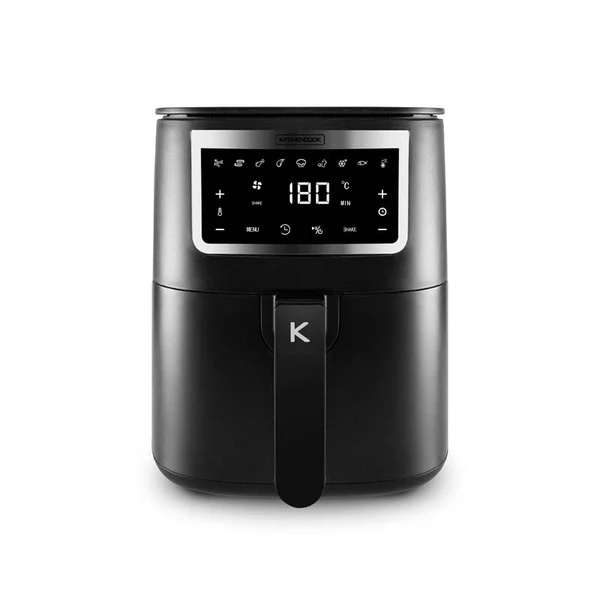 Friteuse Sans Huile de 4L noire avec 8 programmes AIRMED4_BLACK Kitchencook