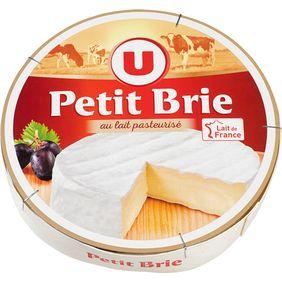 Petit Brie pasteurisé U, 32% de MG, 500G