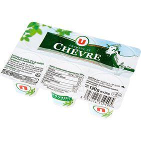 Fromage frais lt pasteur.de chèvre mn pyramide 12%MG U 6x20g