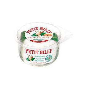 Fromage de chèvre pasteurisé PETIT BILLY blanc 14%mg 200g