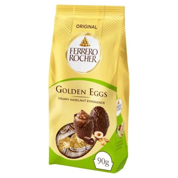 Ferrero Rocher Golden Milk Chocolate Eggs 90g