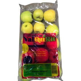 Pomme Golden Delicious, calibre 115/150, catégorie 1, France, sachet 2kg