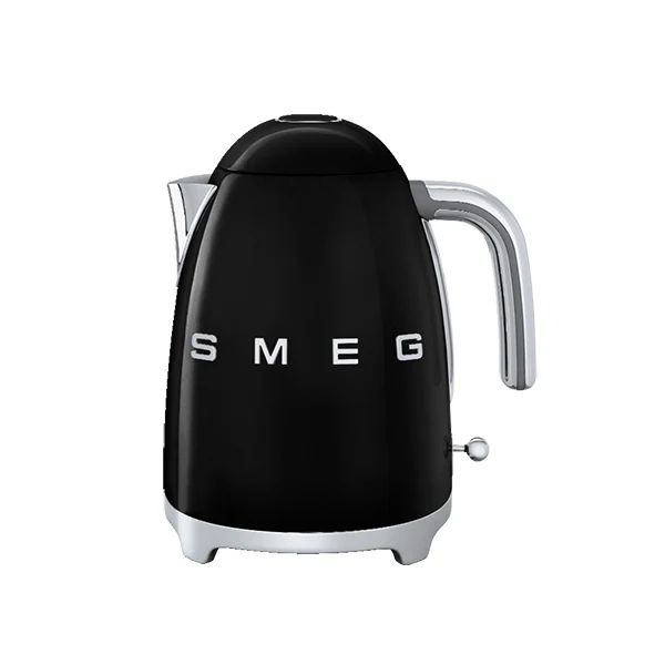Bouilloire noire 1,7 L 2400 W KLF03BLEU Smeg