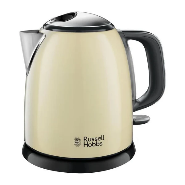 Russel Hobbs 24994-70 Bouilloire Compacte Colours Plus Capacite 1 L Filtre Anti-calcaire Amovible Lavable - Creme Russell Hobbs