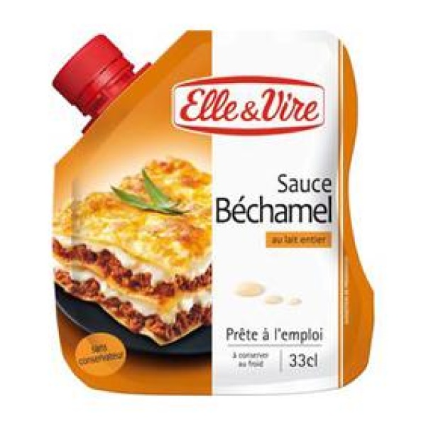 Sauce béchamel au lait entier ELLE&VIRE, 33cl