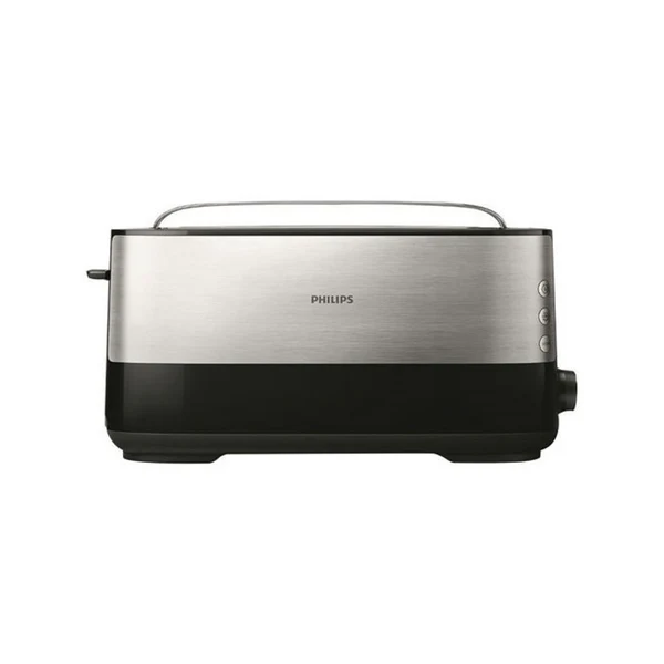 Grille Pain 1030w 8t° 1 Longue Tranche Noir Inox - Hd2692.90 Philips
