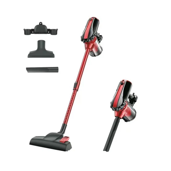 Aspirateur Balai Filaire 3 en 1 500W rouge noir Vendos85