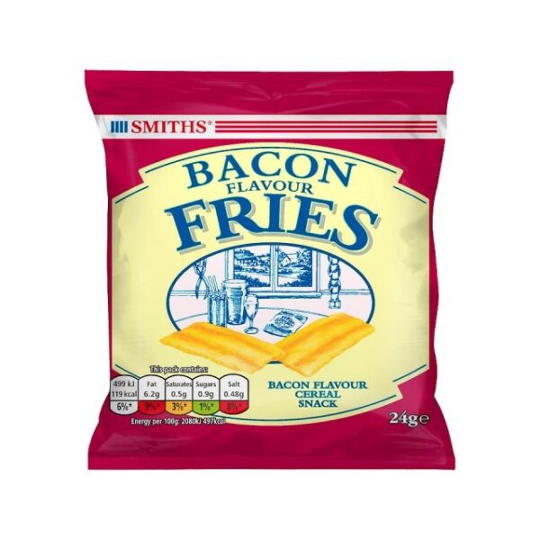 SMITHS BACON FRIES 24g (24 PACK)
