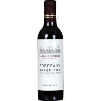 XC ; Bordeaux supérieur La Roche Cherielle 12,5° 37,5 cl