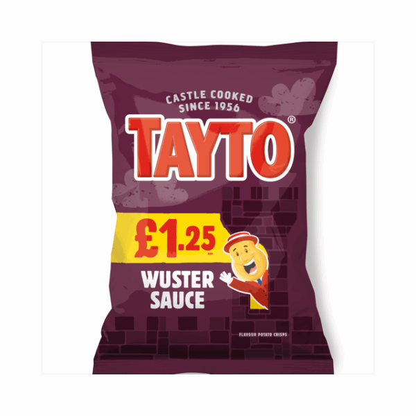 Tayto Wuster Sauce 65g £1.25 (20 Pack)
