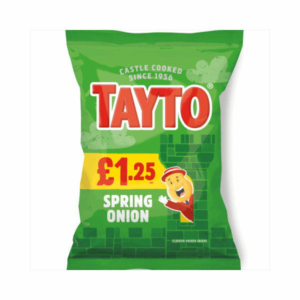 Tayto Spring Onion 65g £1.25 (20 Pack)