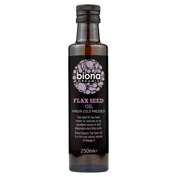 Biona Organic Cold Pressed Flax Seed Oil 250ml