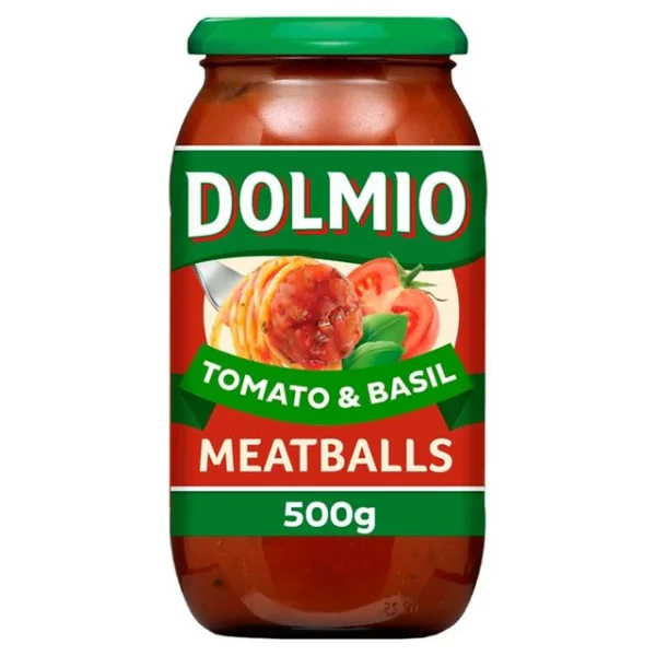Dolmio Meatball Tomato & Basil Pasta Sauce 500g