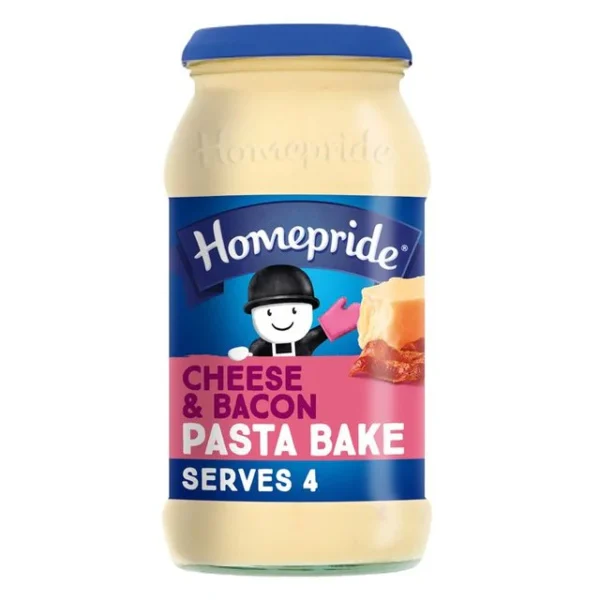 Homepride Cheese & Bacon Pasta Bake 485g - Special Offer