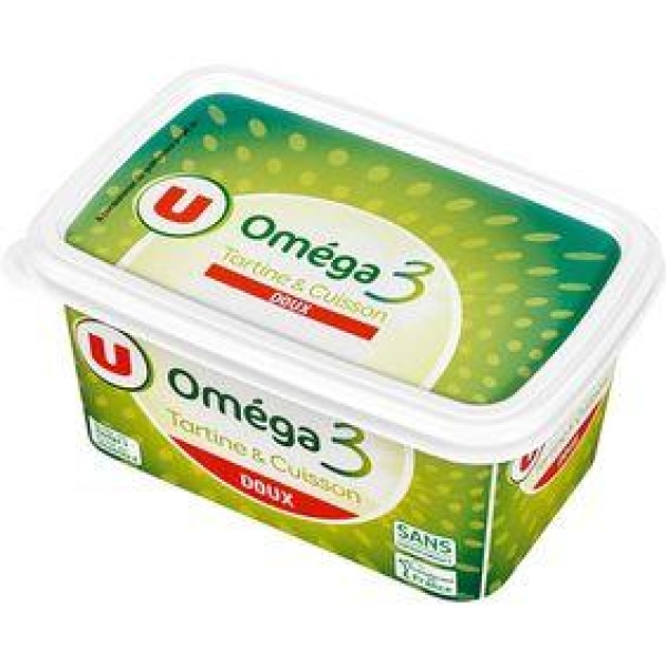 Matière grasse allégée 54% de mg Oméga 3 et vitamine E U, 500g