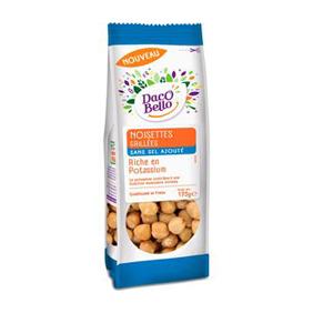 Noisette grillée sans sel, sachet 175g