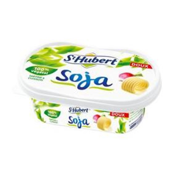 Matière grasse à tartiner et à cuire allégée 53%mg SAINT HUBERT SOJA doux, 250g