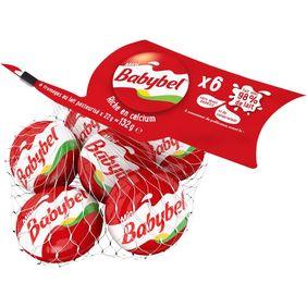 Fromage pasteurisé MINI BABYBEL 23% de MG, 6 portions, 132g
