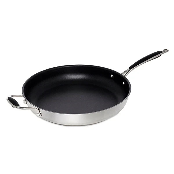 Poêle inox antiadhérente Excell'Inox 32 cm Mathon