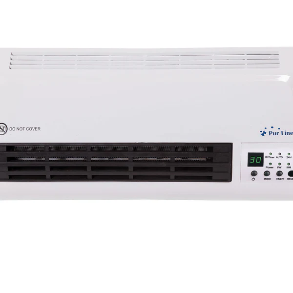 Chauffage split mural 2000 W avec télécommande et minuterie Purline