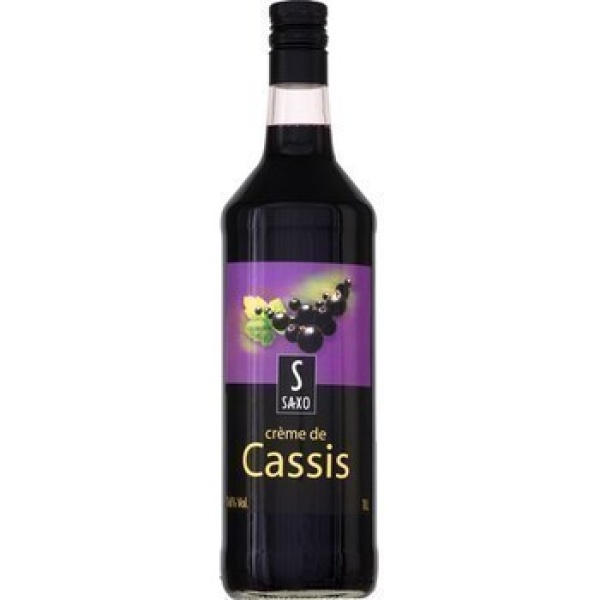 SAXO ; Crème de cassis 1 l