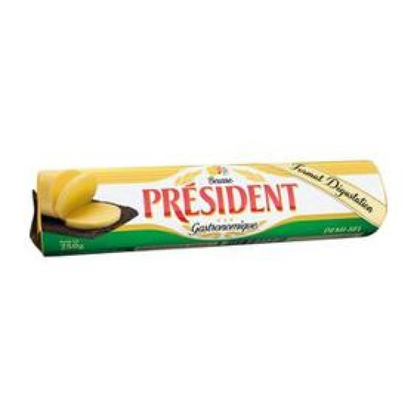 Rouleau gastronomique doux PRESIDENT, 82% de MG, 250g