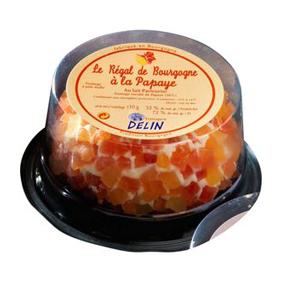 Régal de Bourgogne papaye lait pasteurisé 32% MG 110g