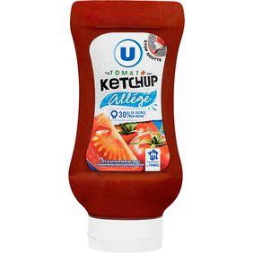 Ketchup nature allégé U, 560g