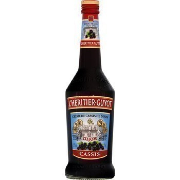 HERITIER GUYOT ; Crème de cassis de Dijon - 15% - la bouteille de 70 cl