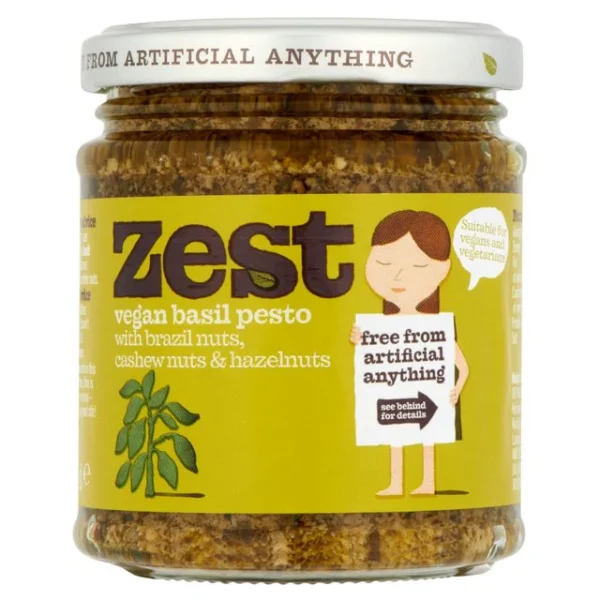 Zest Pesto Suitable for Vegan 165g