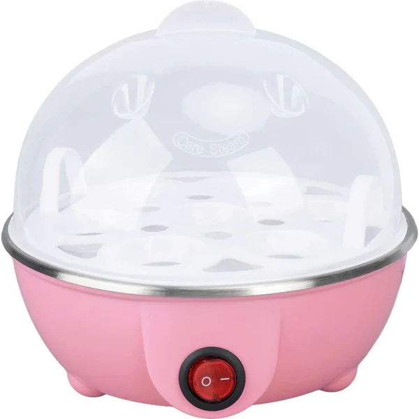 Cuiseur à œufs avec Plaque Chauffante Peut Cuire 7 Gros œufs rose Vendos85
