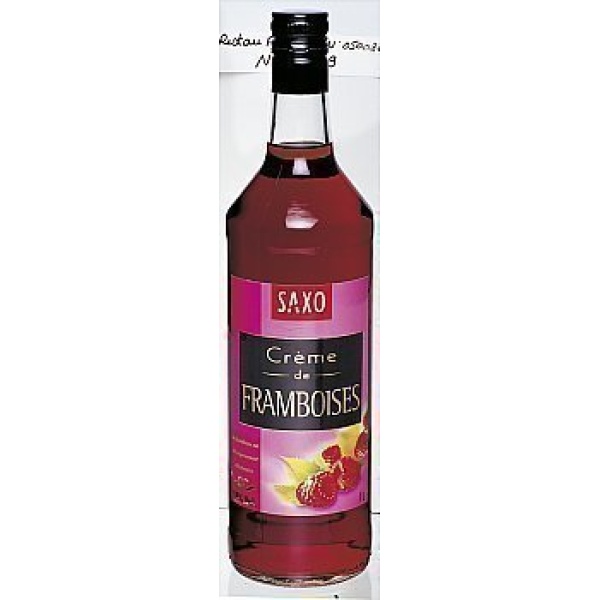 SAXO ; Crème de framboises