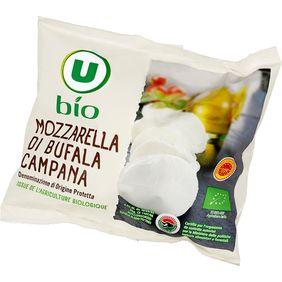 Mozzarella di bufala campana biologique 27%mg AOP U BIO 125g