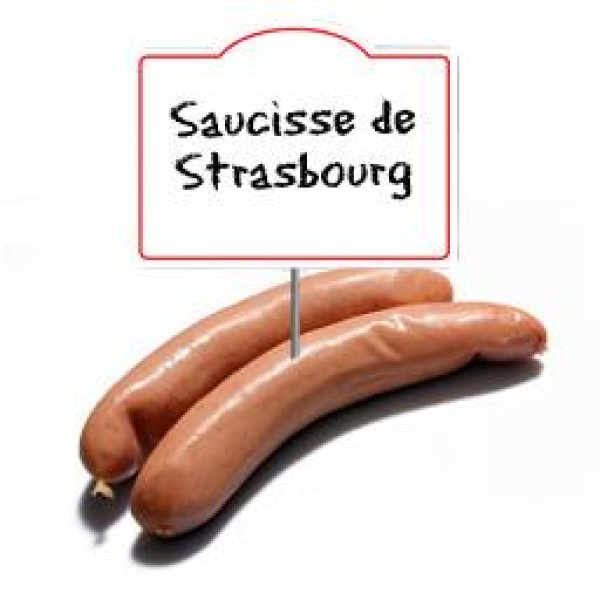 charcuterie a la coupe saucisse de strasbourg