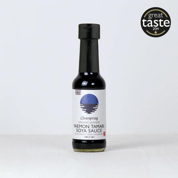 Sauce Soja Yaemon Tamari Biologique Double Force Clearspring 150 ml